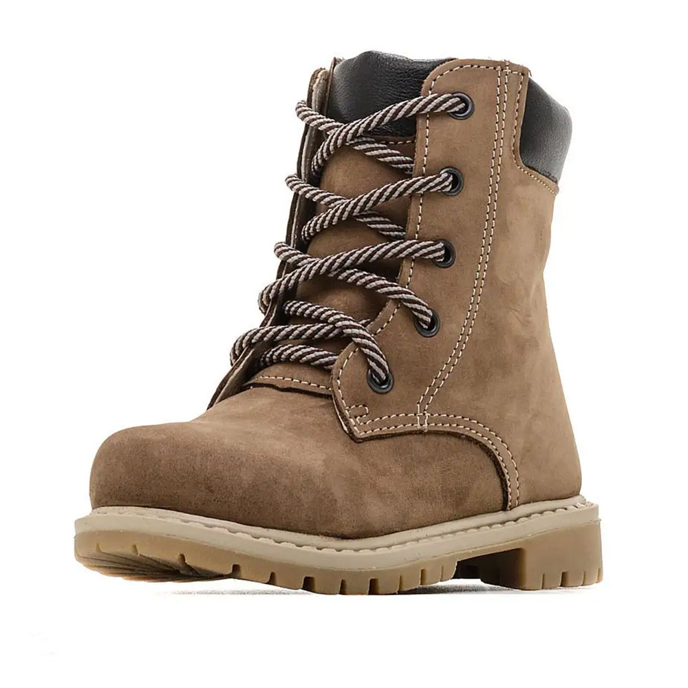 Ботинки Europen MS408-СВ EUROPEN Ботинки детские,капучино нубук - фото 1