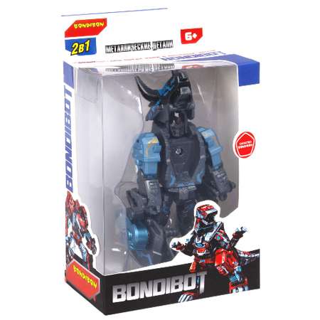 Фигурка Bondibon трансформер Робот Динозавр 2в1