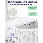 Пеленальная доска БОНЯМ цветной звездопад