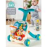 Ходунки Veld Co с ручкой бирюзовый