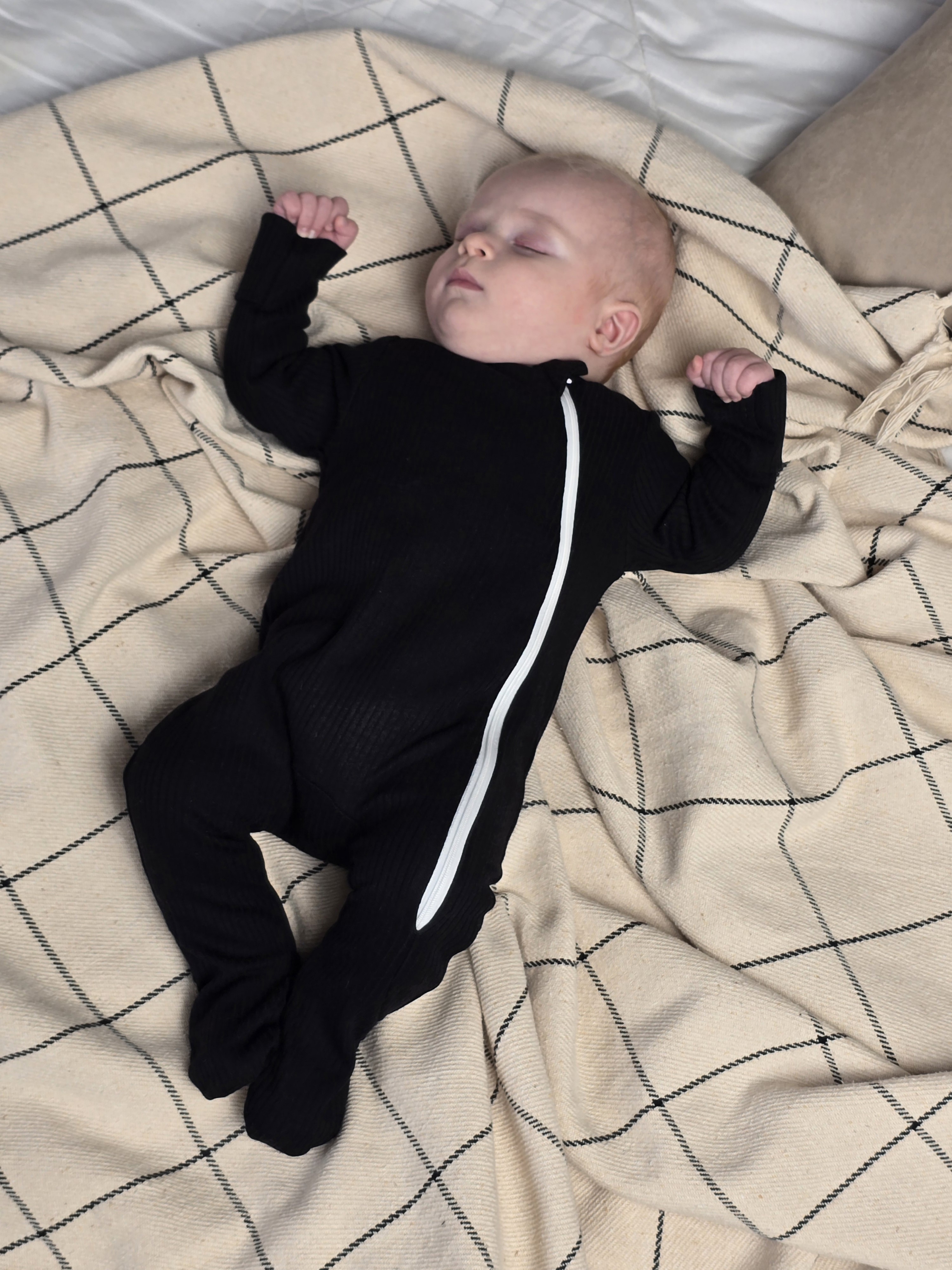 Комбинезон 3 шт Lamby Слипы3рубчикЧерные - фото 5