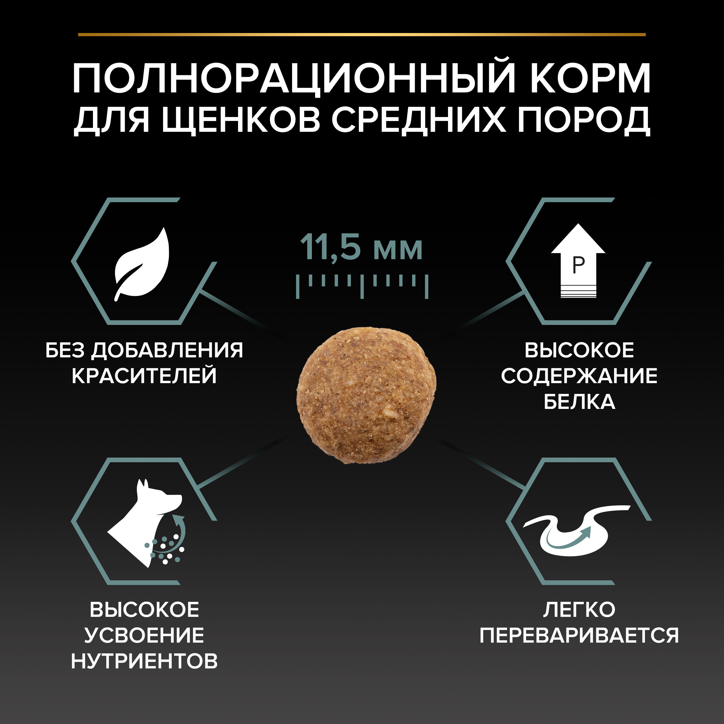 Корм для щенков PRO PLAN средних пород с чувствительным пищеварением с комплексом Optidigest ягненок с рисом 3кг - фото 13