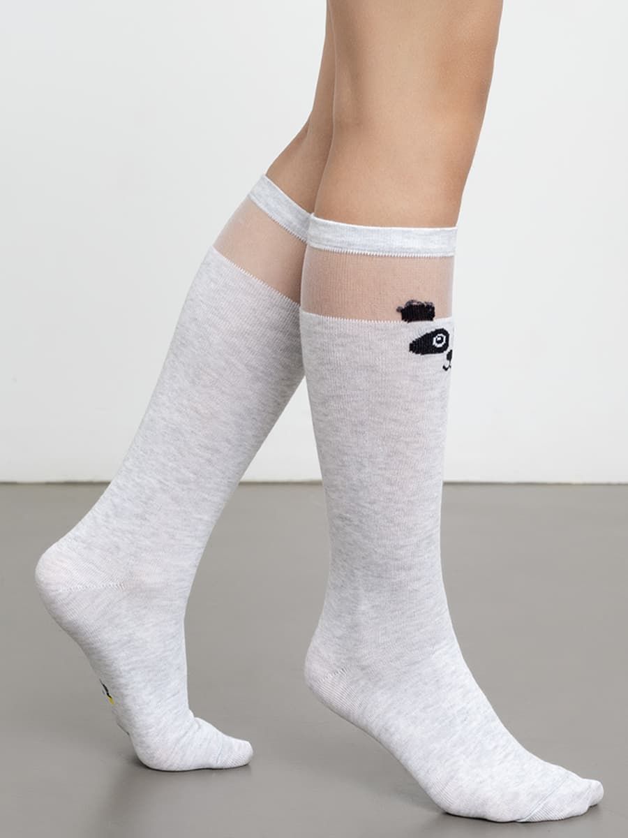 Гольфы Mark Formelle (Марк Формэль) 416K-1700/Серый меланж - фото 2