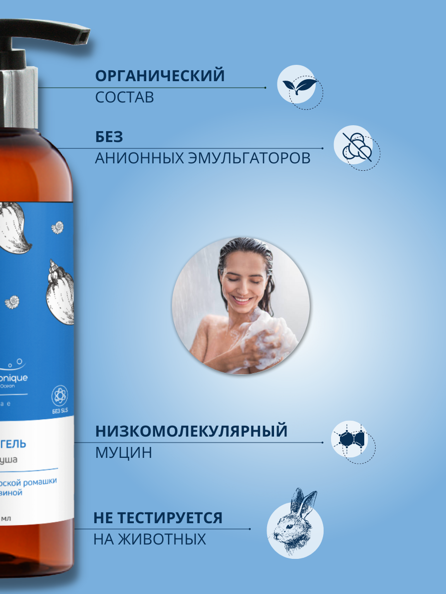 Гель-крем HydroBionique by Doctor Ocean Doctor Ocean 250 мл - фото 4