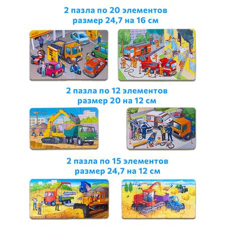 Пазл Бигр Автогород классический