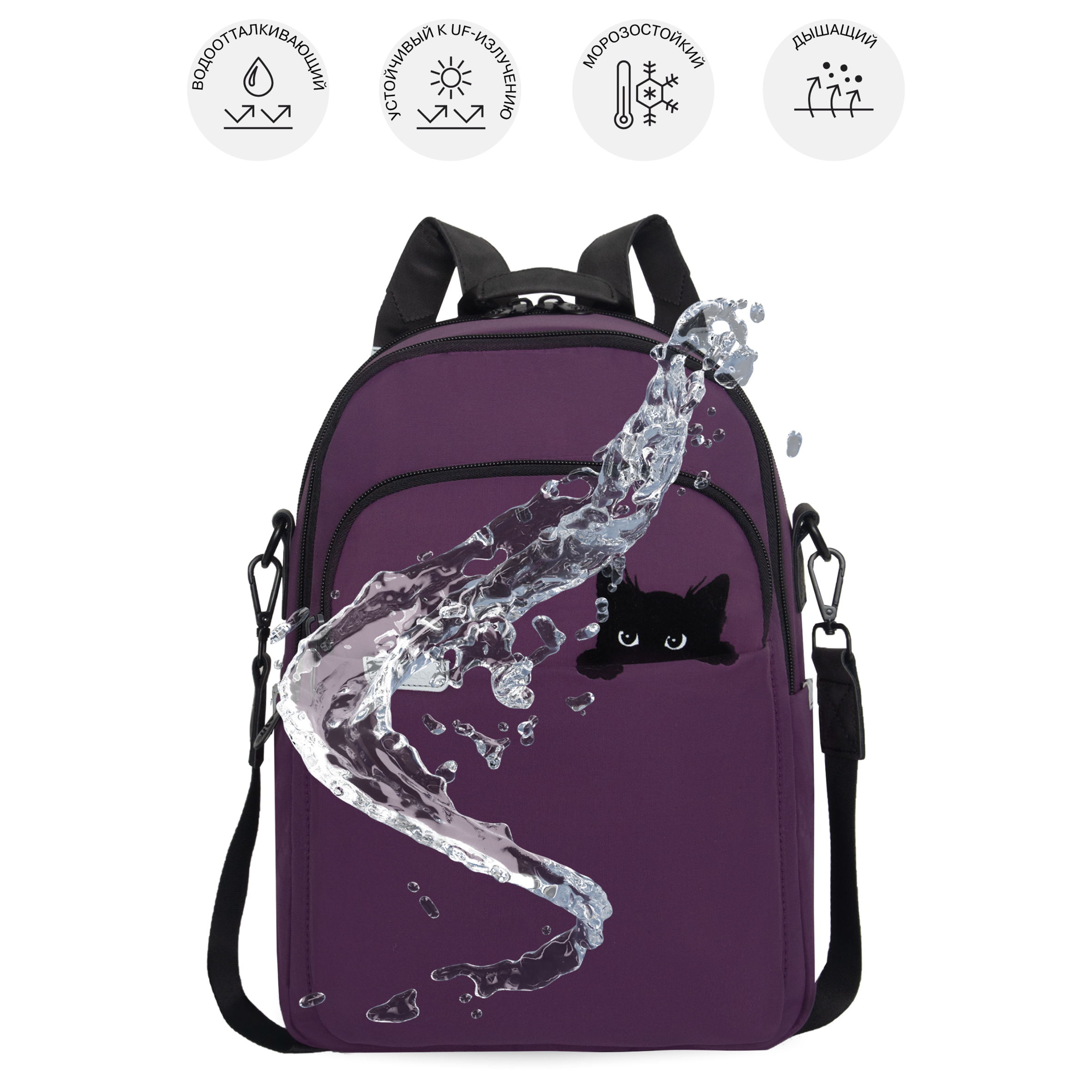 Рюкзак Grizzly для девочки - фото 12