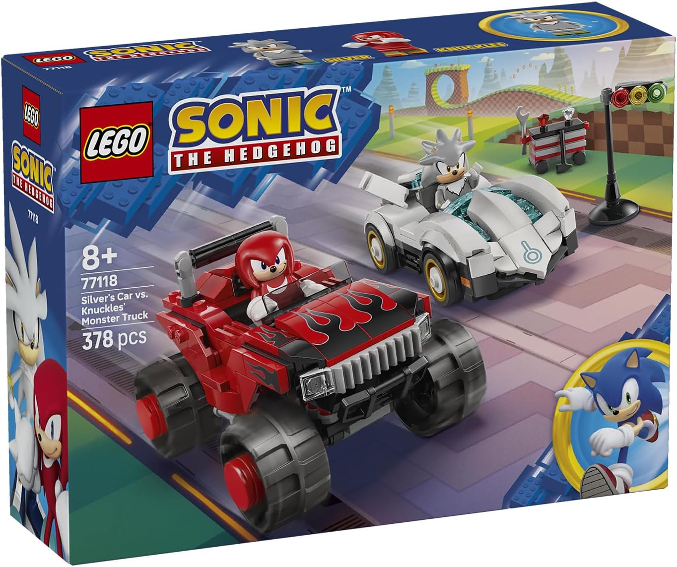 Конструктор LEGO Sonic the Hedgehog Автомобиль Сильвера 378 дет. - фото 4