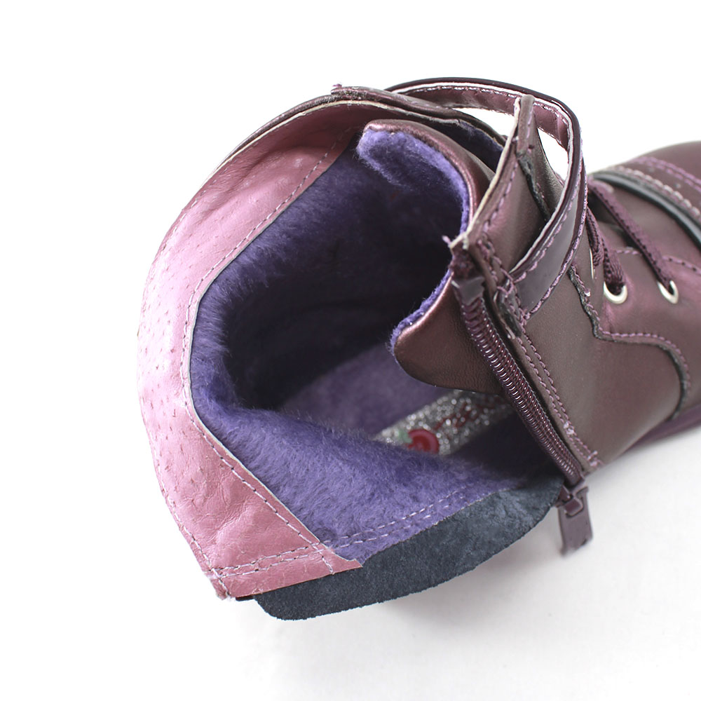 Ботинки Europen K11787-СВ EUROPEN Ботинки для девочки,темно-фиолетовый - фото 4