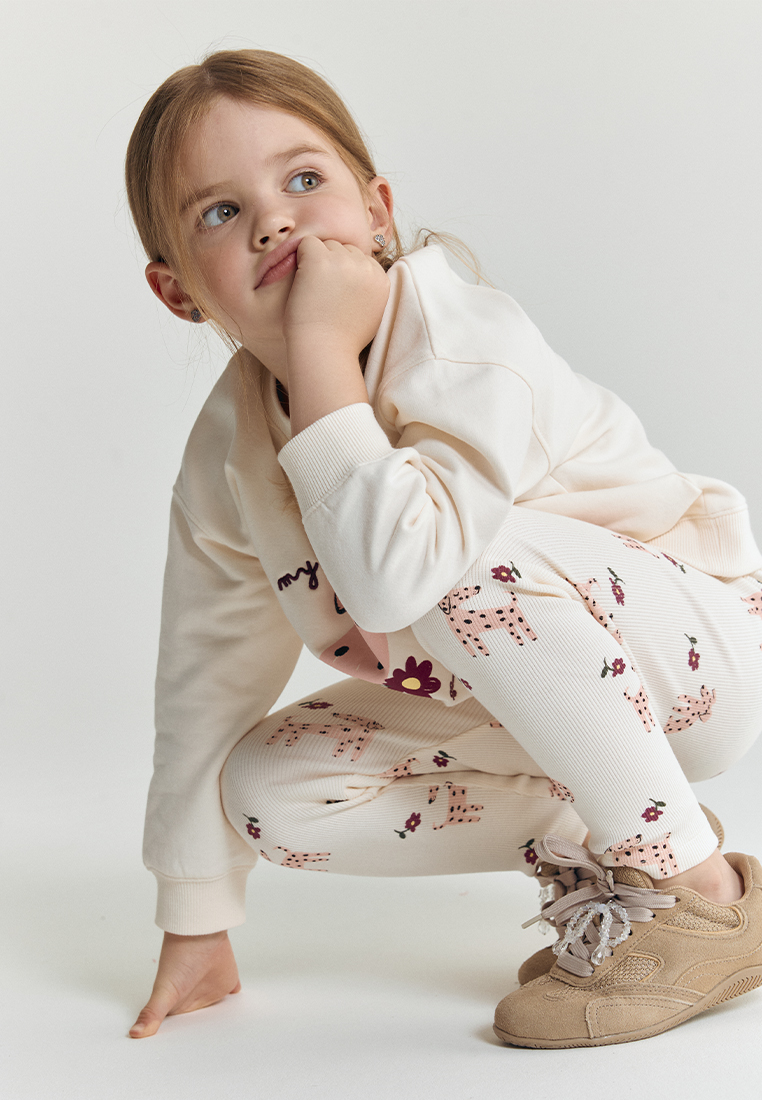 Леггинсы artie W25M10BR-1437D/Молочный - фото 7