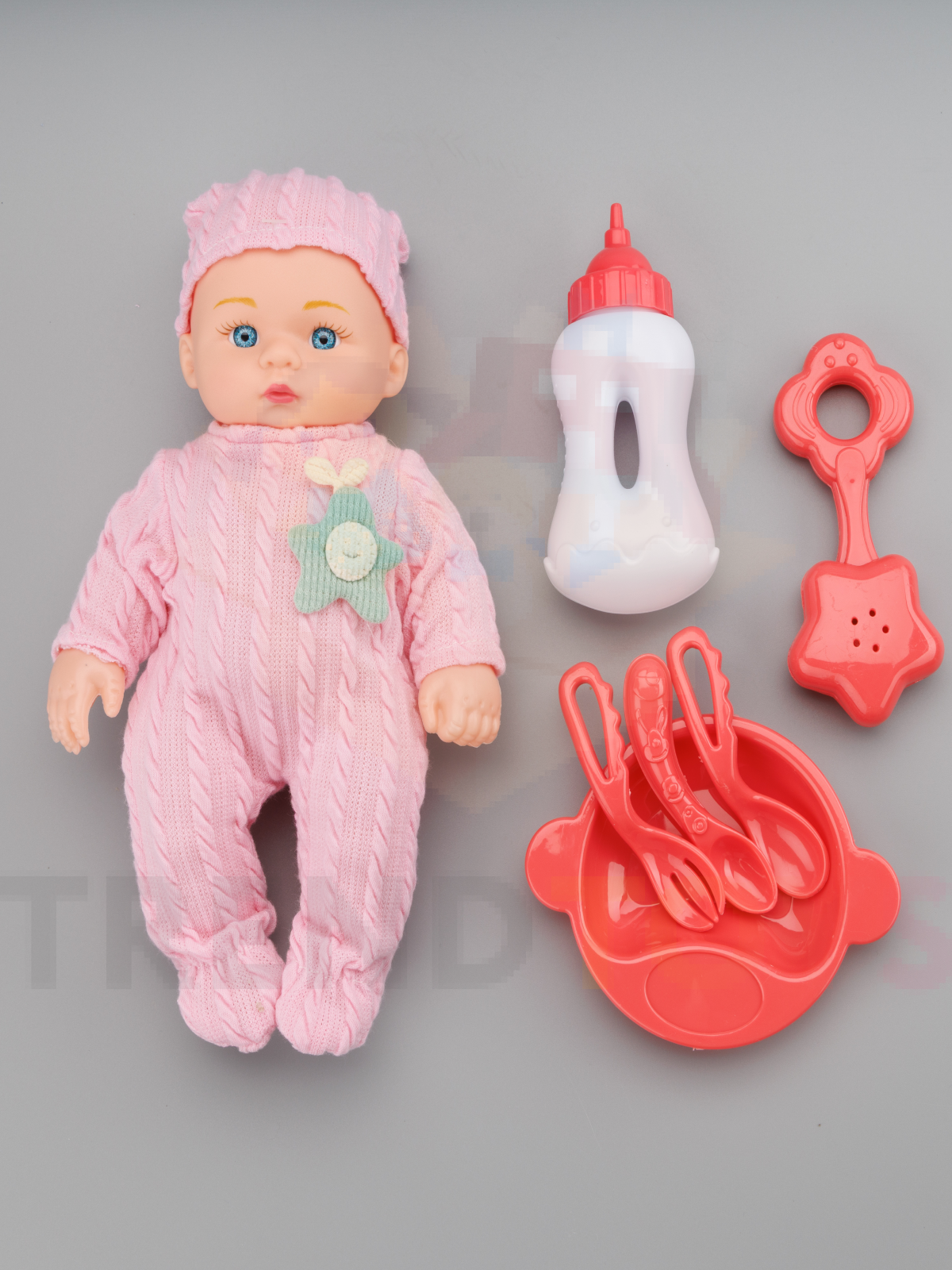 Кукла пупс TrendToys говорящая с аксессуарами высота 24 см SDM020 - фото 10