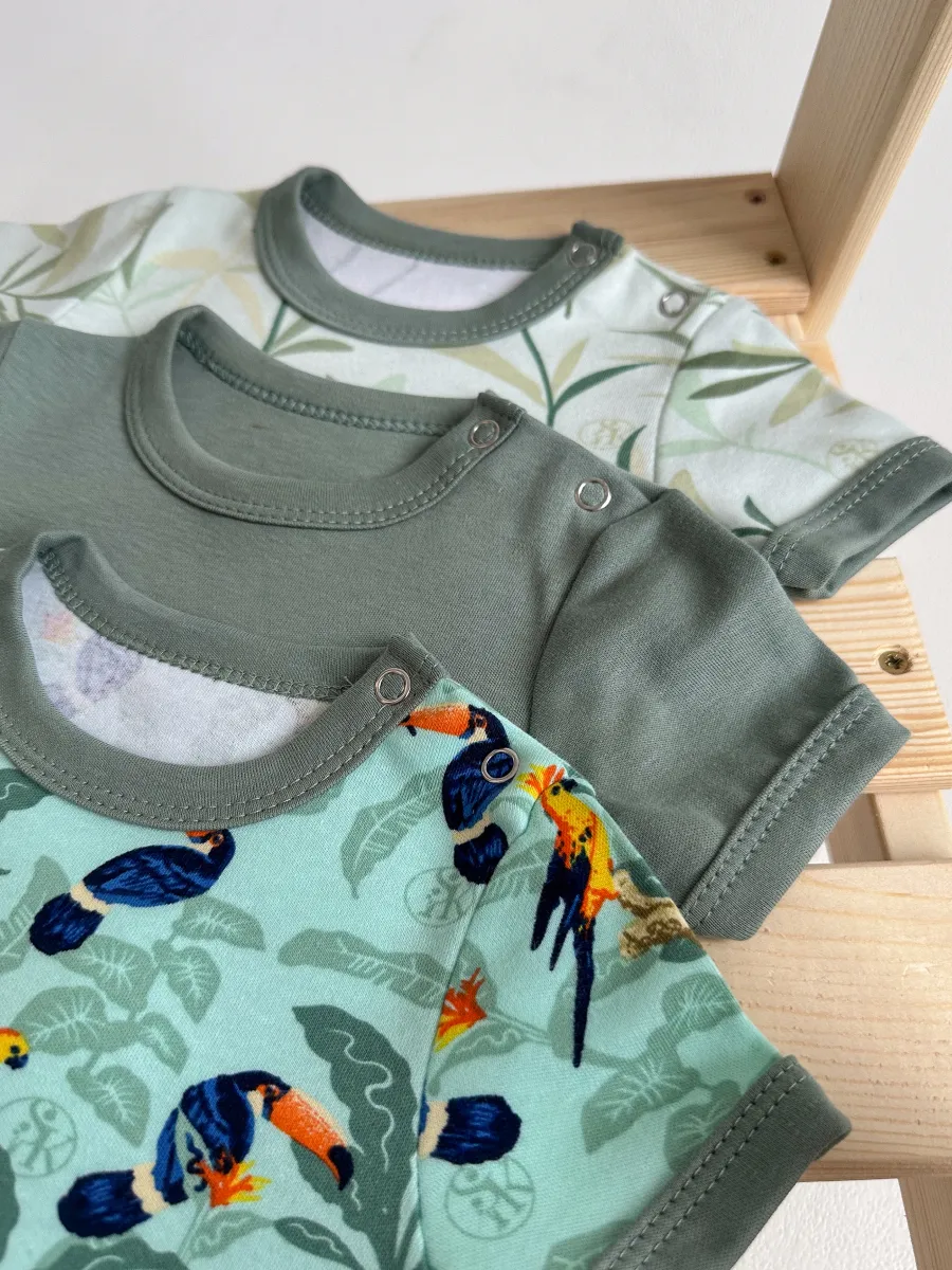 Песочник 3 шт Супер Пупс нбр/3прпе/ДжунглиТростникТуканыХаки - фото 4