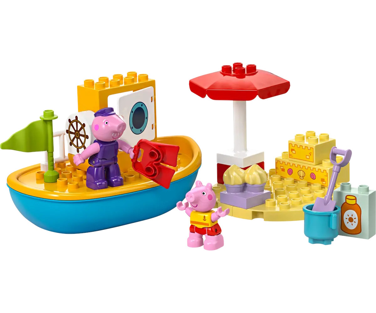 Конструктор LEGO DUPLO Путешествие со Свинкой Пеппой 23 дет. - фото 2