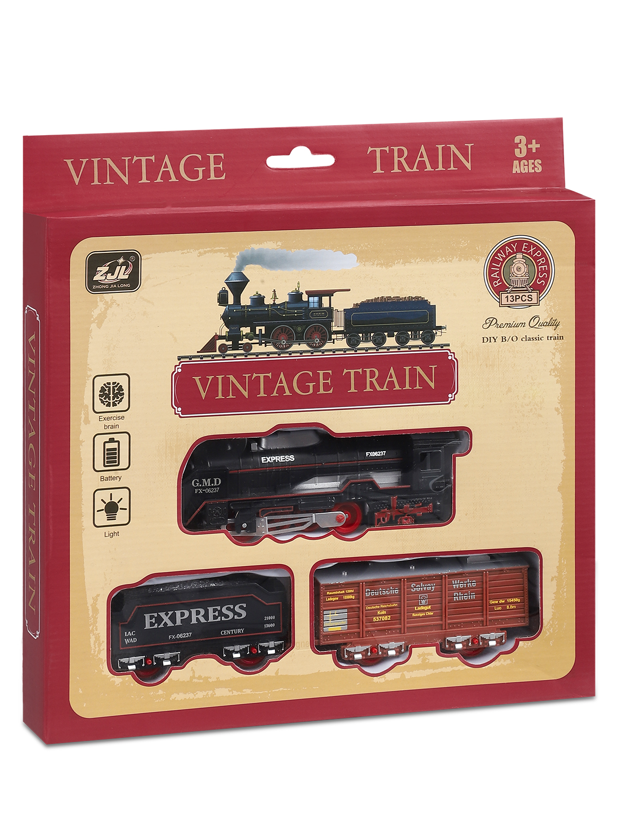 Набор железнодорожный Компания Друзей 213 см JB0405171 - фото 13