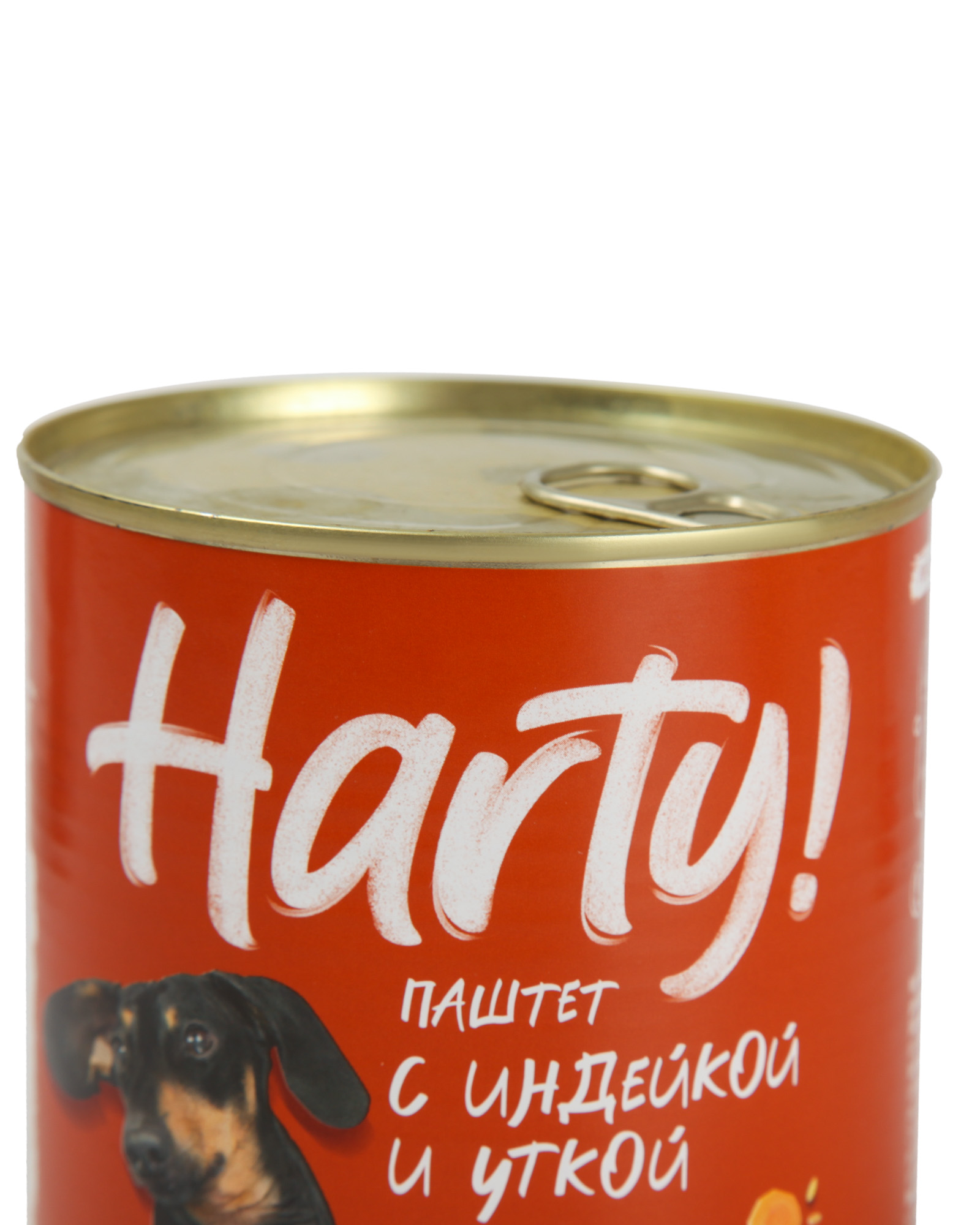 Корм для собак всех пород Harty консервированный полнорационный паштет с индейкой и уткой 850г - фото 5