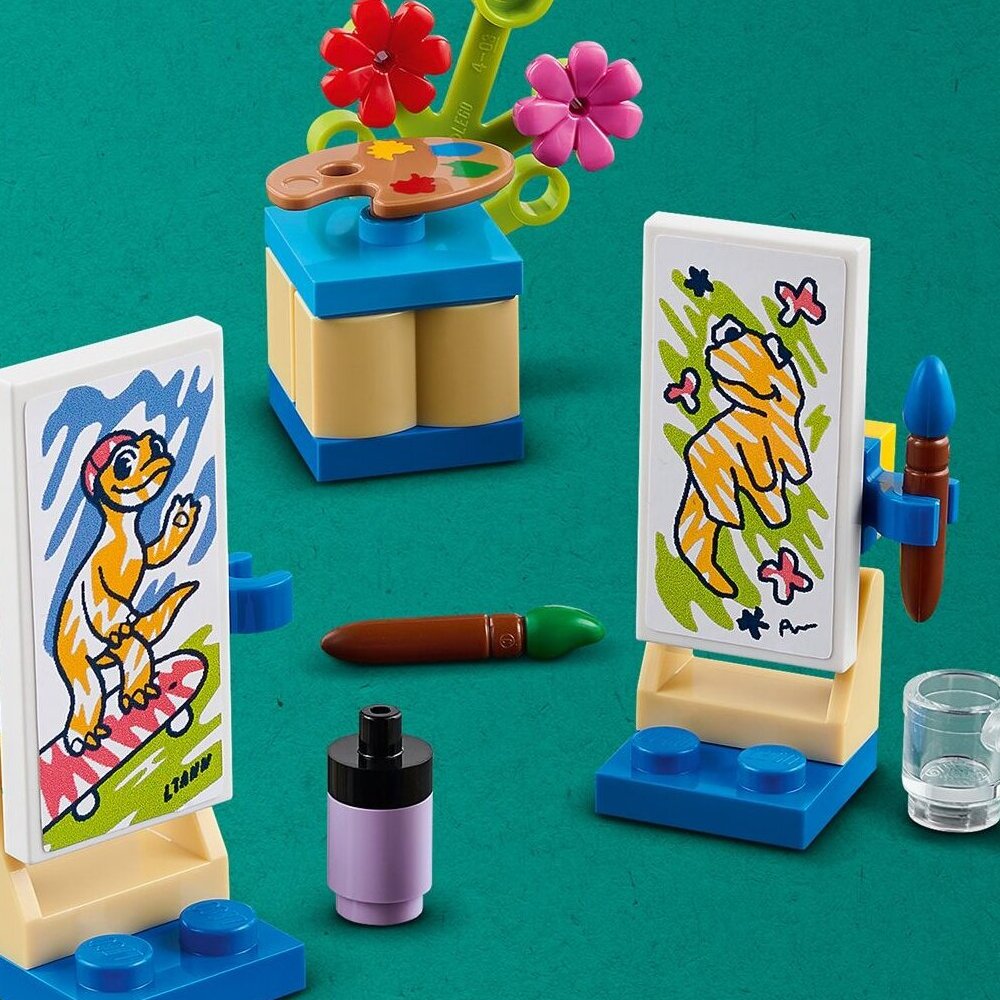 Конструктор LEGO Friends Комната Лиэнн 41739 1513 дет. - фото 5