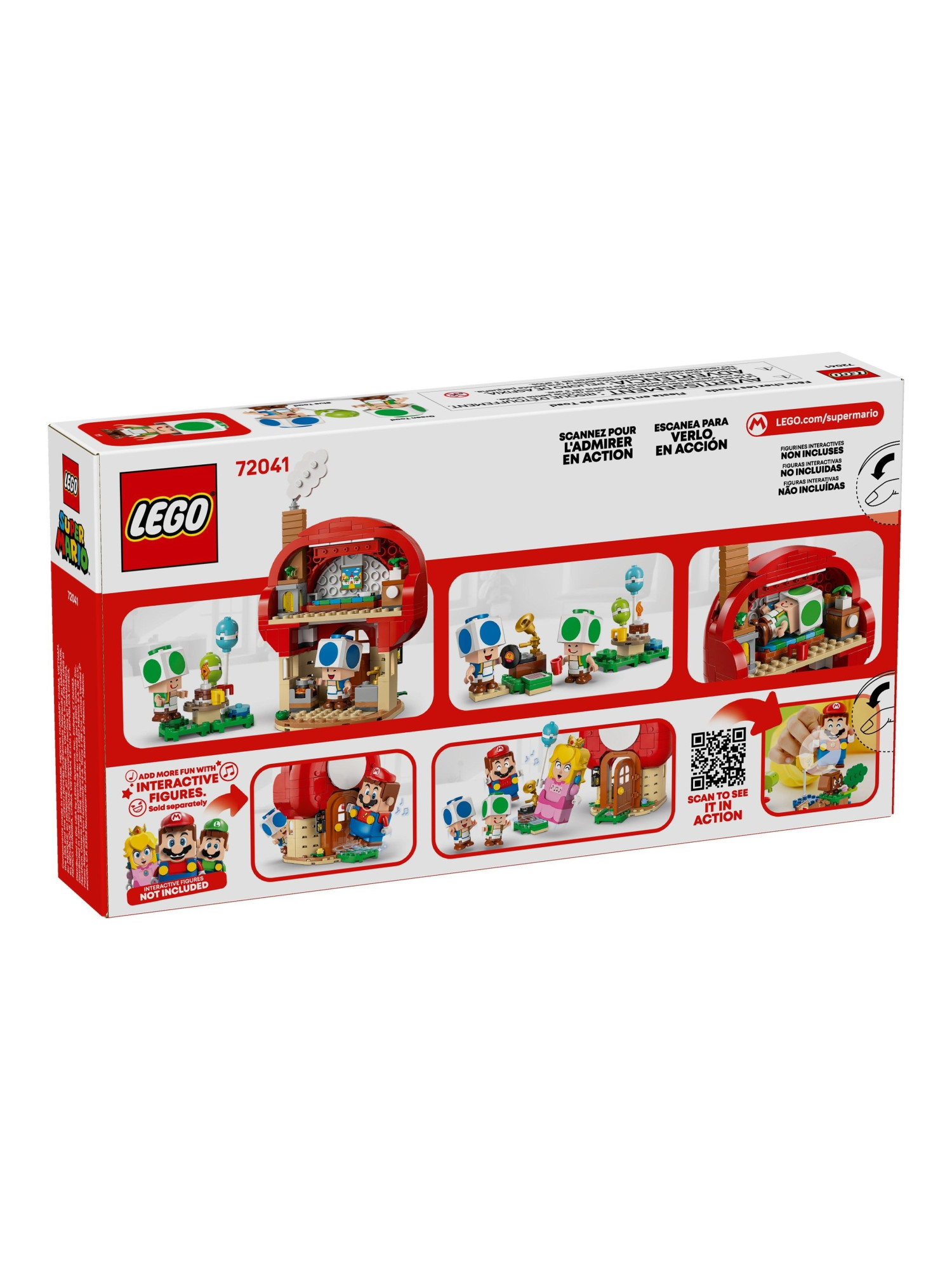 Конструктор LEGO Super Mario Праздник в доме Тоада 276 дет. - фото 4