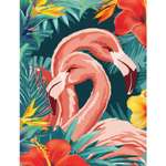Алмазная мозаика Школа Талантов Фламинго