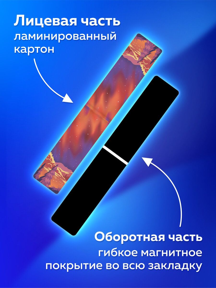 Магнитная закладка Brauberg 12 шт. - фото 2