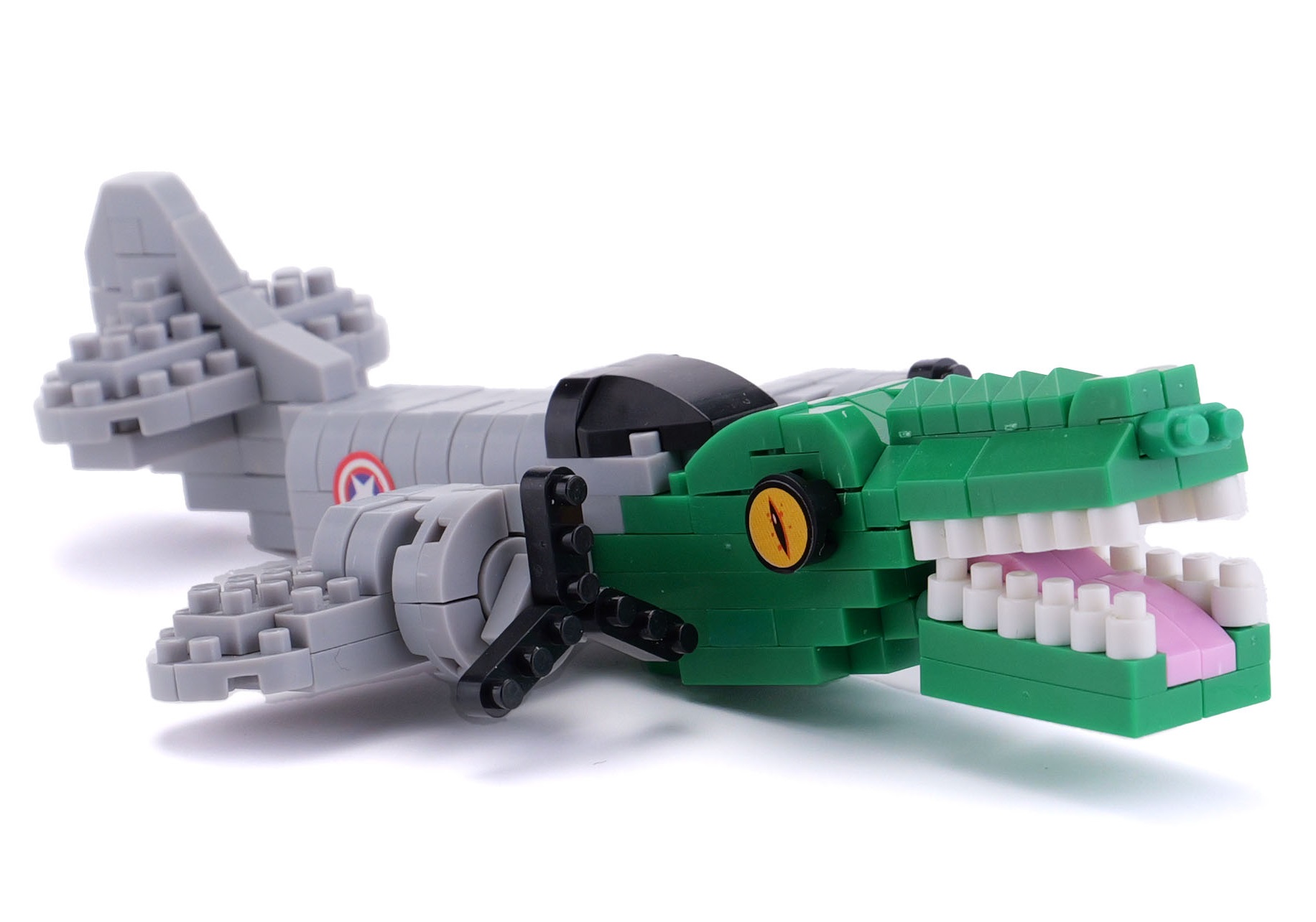 Конструктор Italian Brainrot Крокодило 212 дет. - фото 10