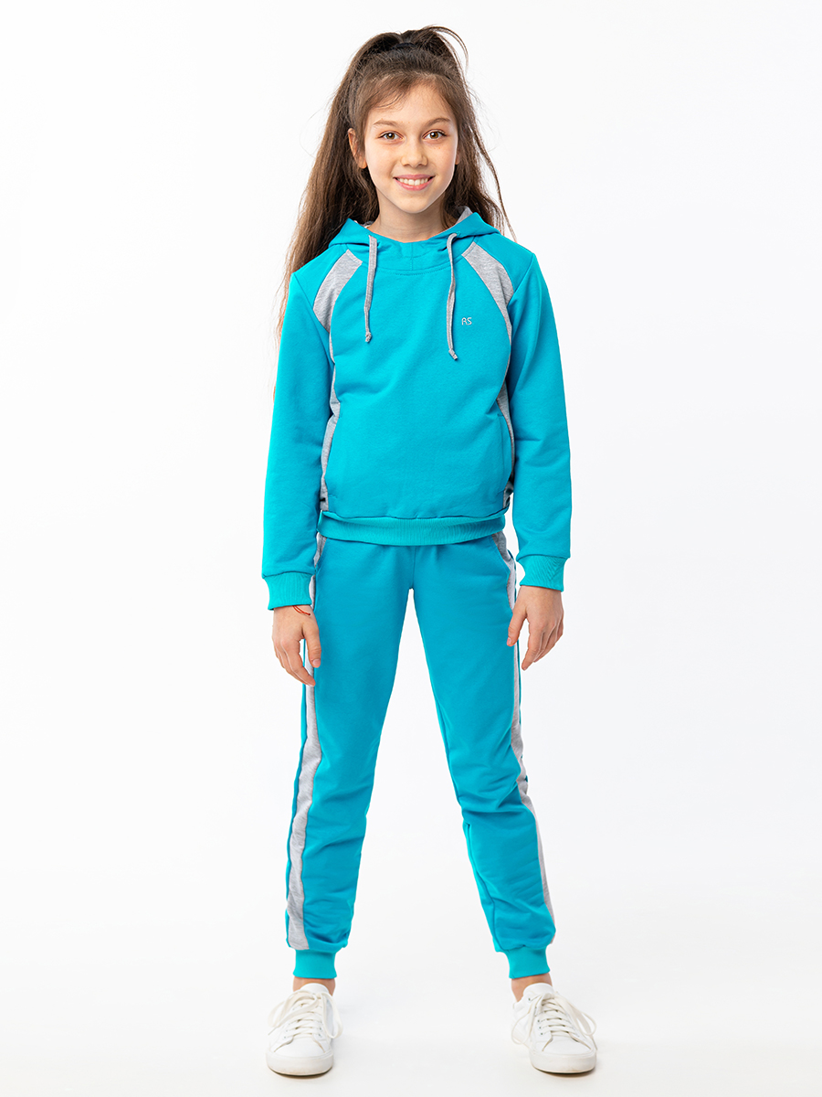 Спортивный костюм RODOS М-203/Бирюзовый_меланж - фото 1