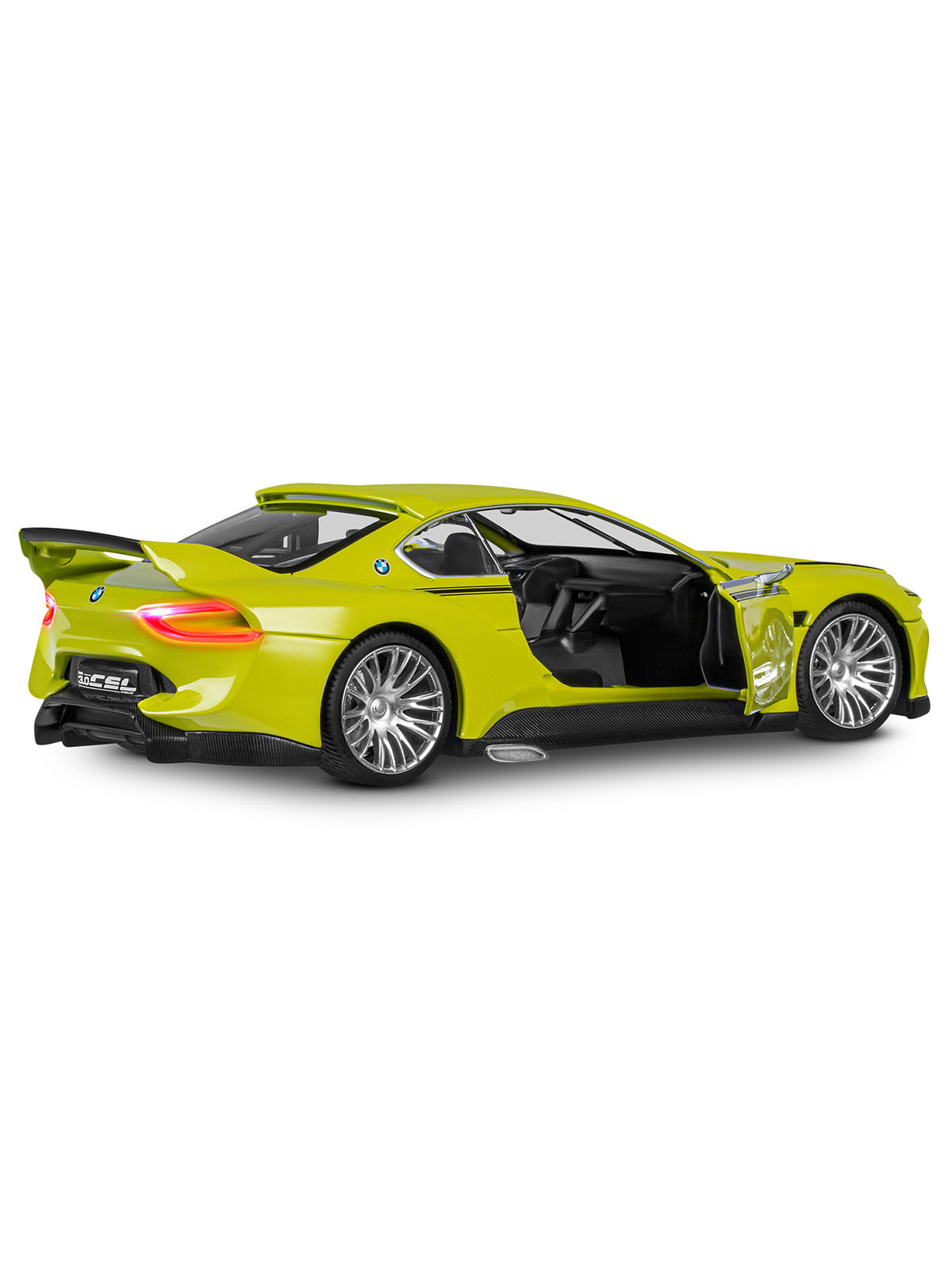 Автомобиль АВТОпанорама BMW 3.0 CSL Hommage 1:24 JB1251758 - фото 17