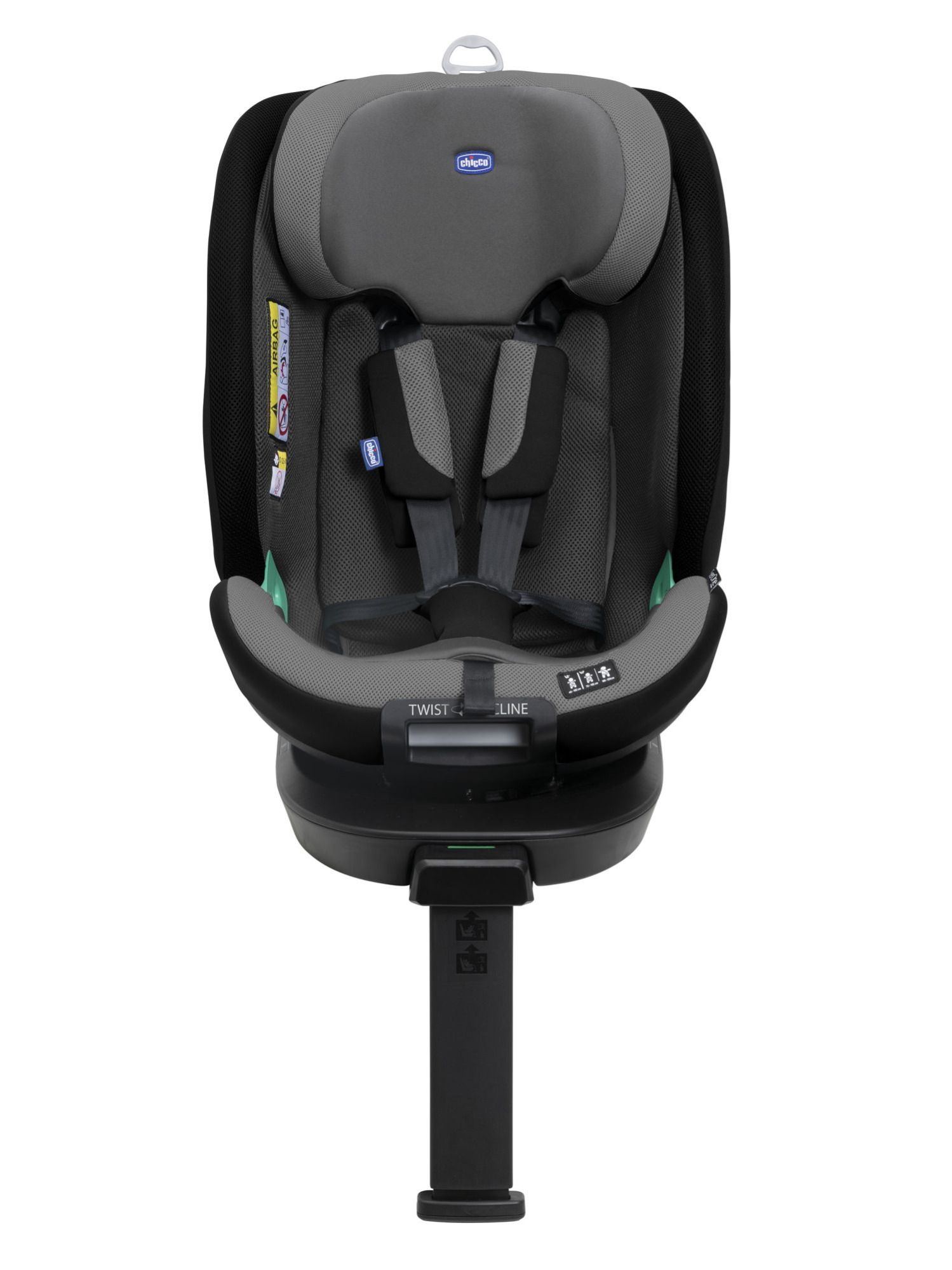 Автокресло Chicco Isofix 0+/1/2/3 (0-36 кг) черный - фото 7