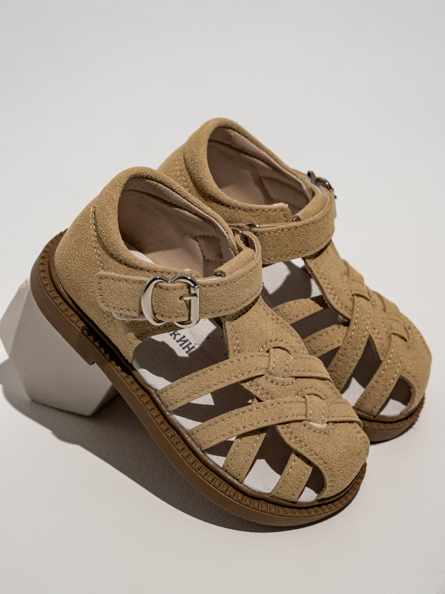 Сандалии ТопТошкин 1241-полос-беж - фото 10