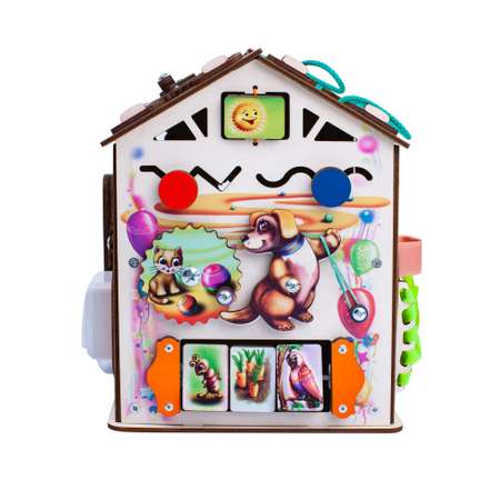 Игрушка Jolly Kids бизиборд Зверята