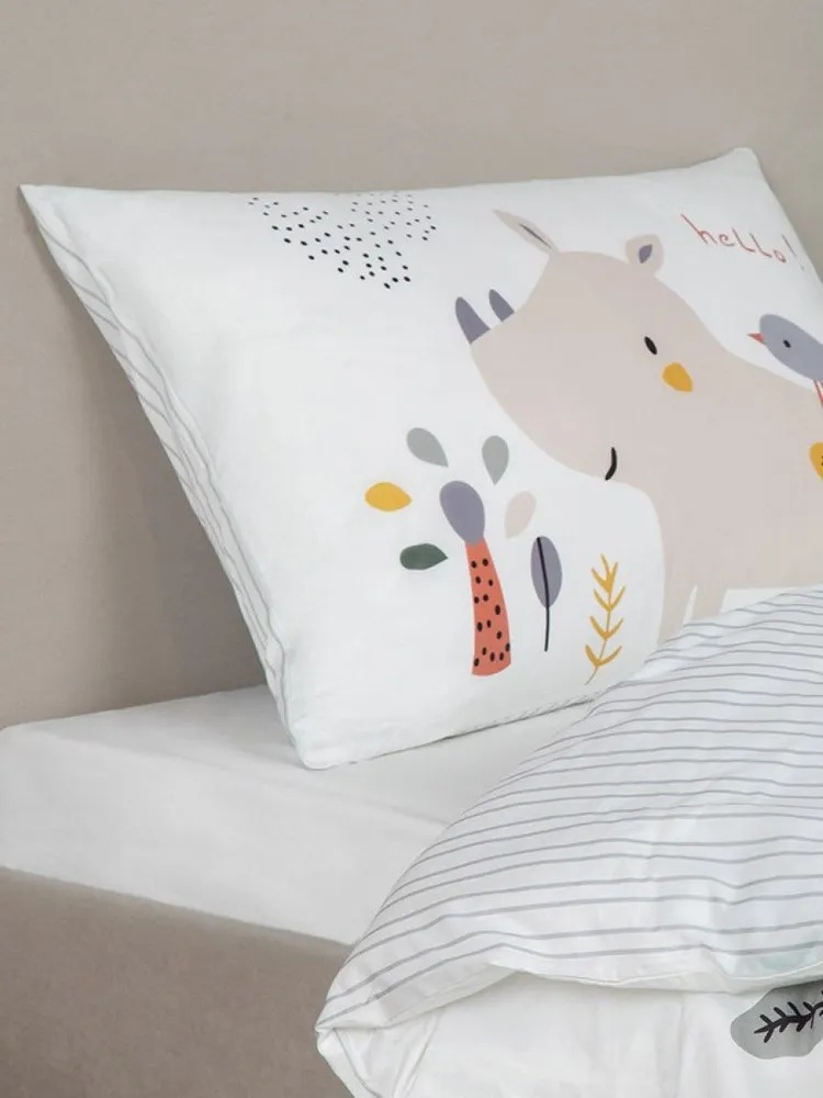 Комплект постельного белья askona kids Зоопарк 2 предм. - фото 5