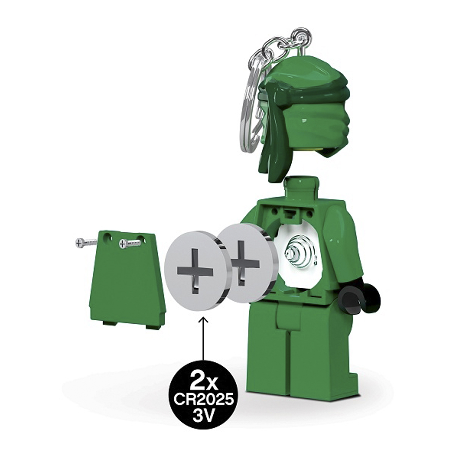 Брелок-фонарик LEGO Ninjago - Lloyd - фото 7