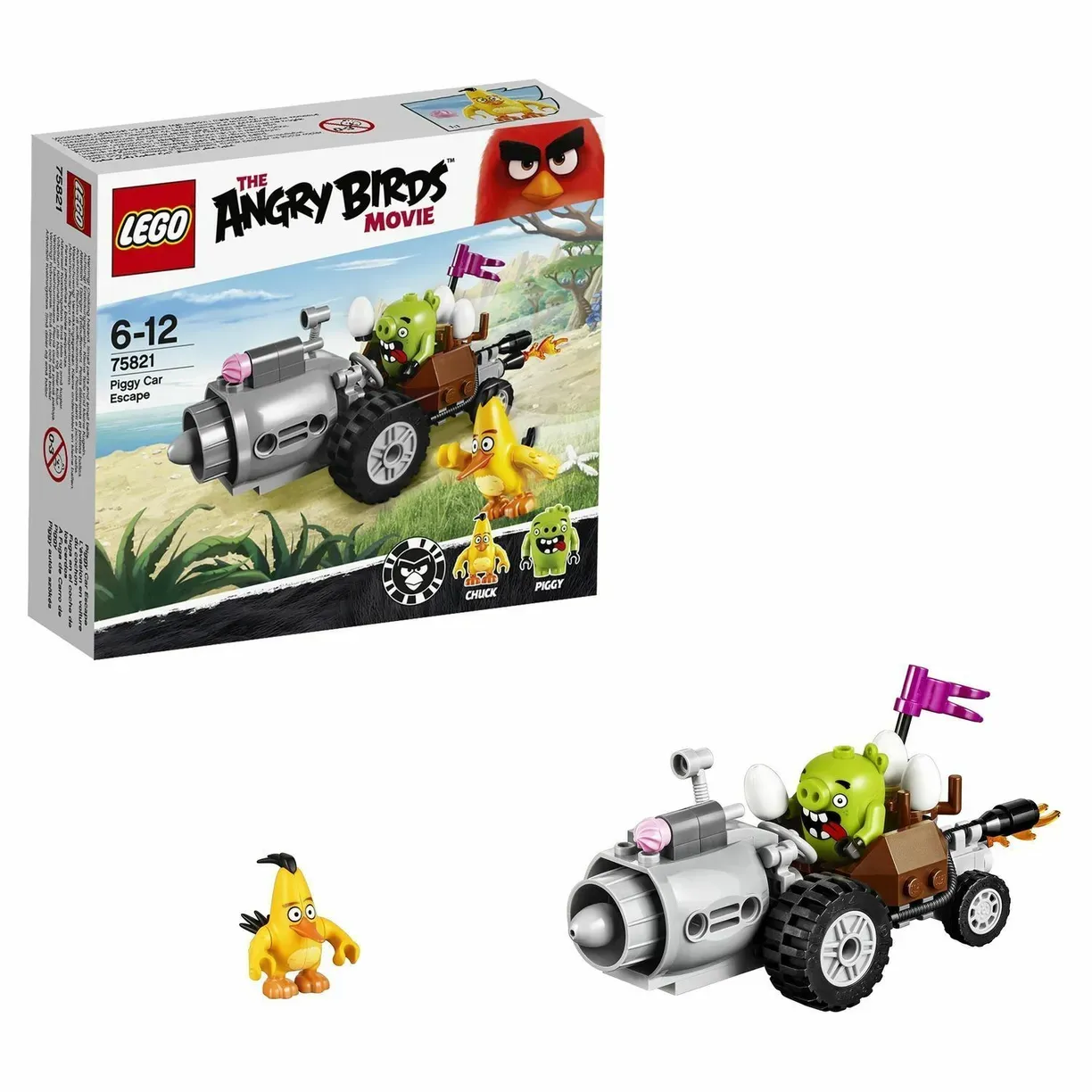 Конструктор LEGO AngryBirds 75821 72 дет. - фото 2