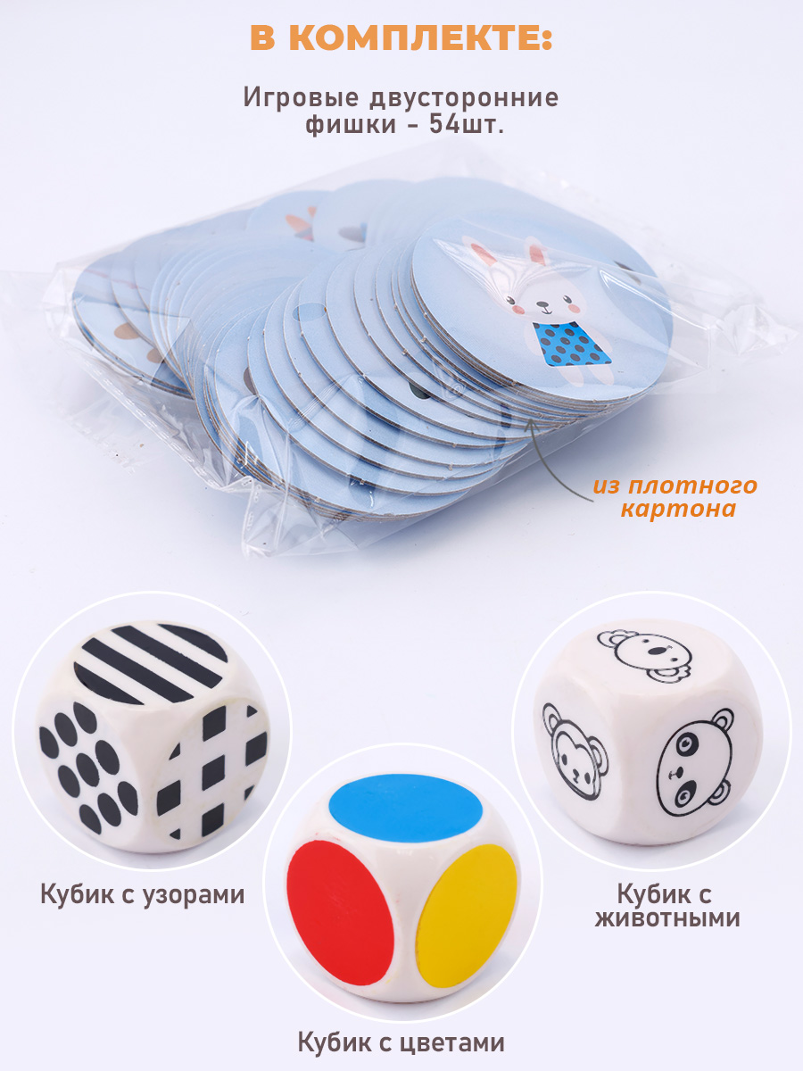 Настольная игра TIPTOPOLIS найди на скорость "Мордашки" - фото 4