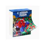 Коробка складная, новогодняя Marvel "С Новым годом!", 16,5 х 20,5 х 7,5 см