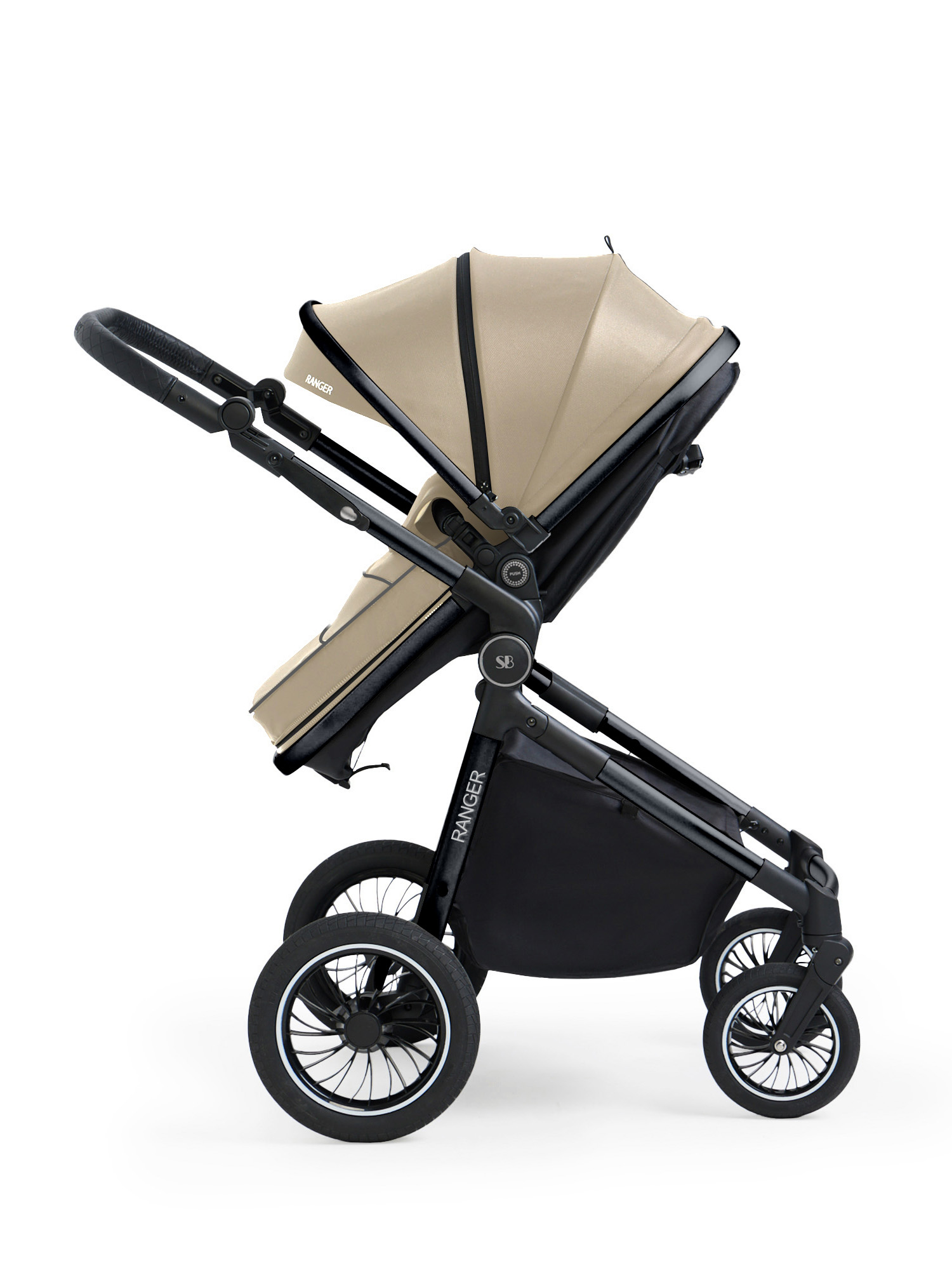 Коляска трансформер Sweet Baby Ranger Beige Glossy бежевый - фото 21