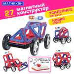 Конструктор МАГНИКОН Полицейская машина магнитный 27 дет.