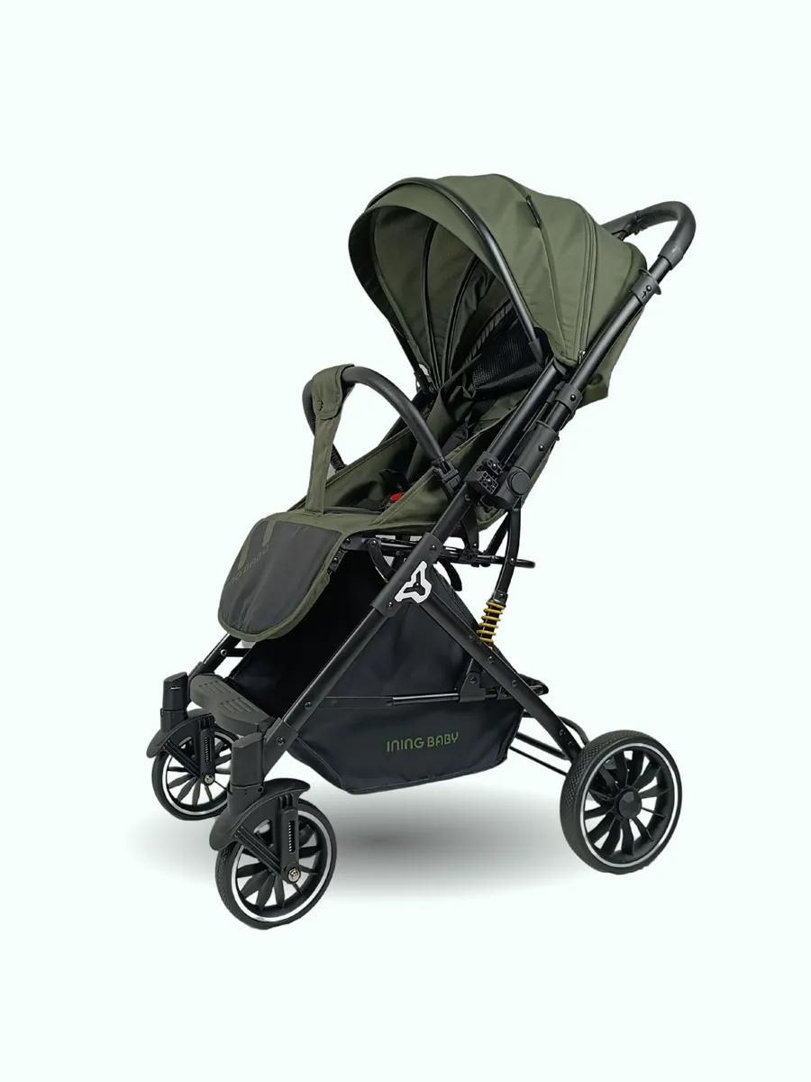 Коляска прогулочная Ining baby K313-2A Pro Green - фото 12