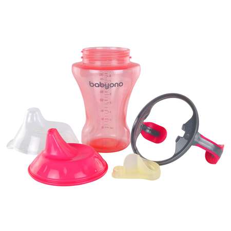 Поильник Babyono Natural 260 мл 1 шт. в ассортименте