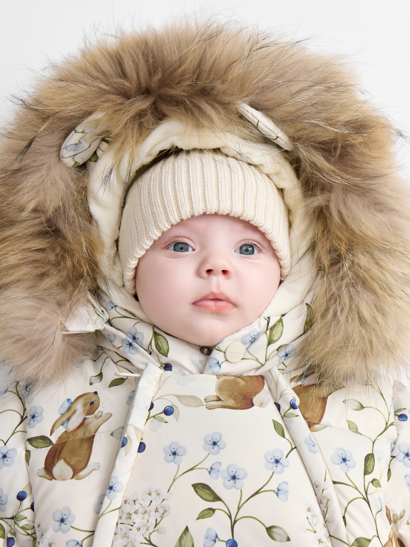 Конверт в коляску Happy Baby белый - фото 2
