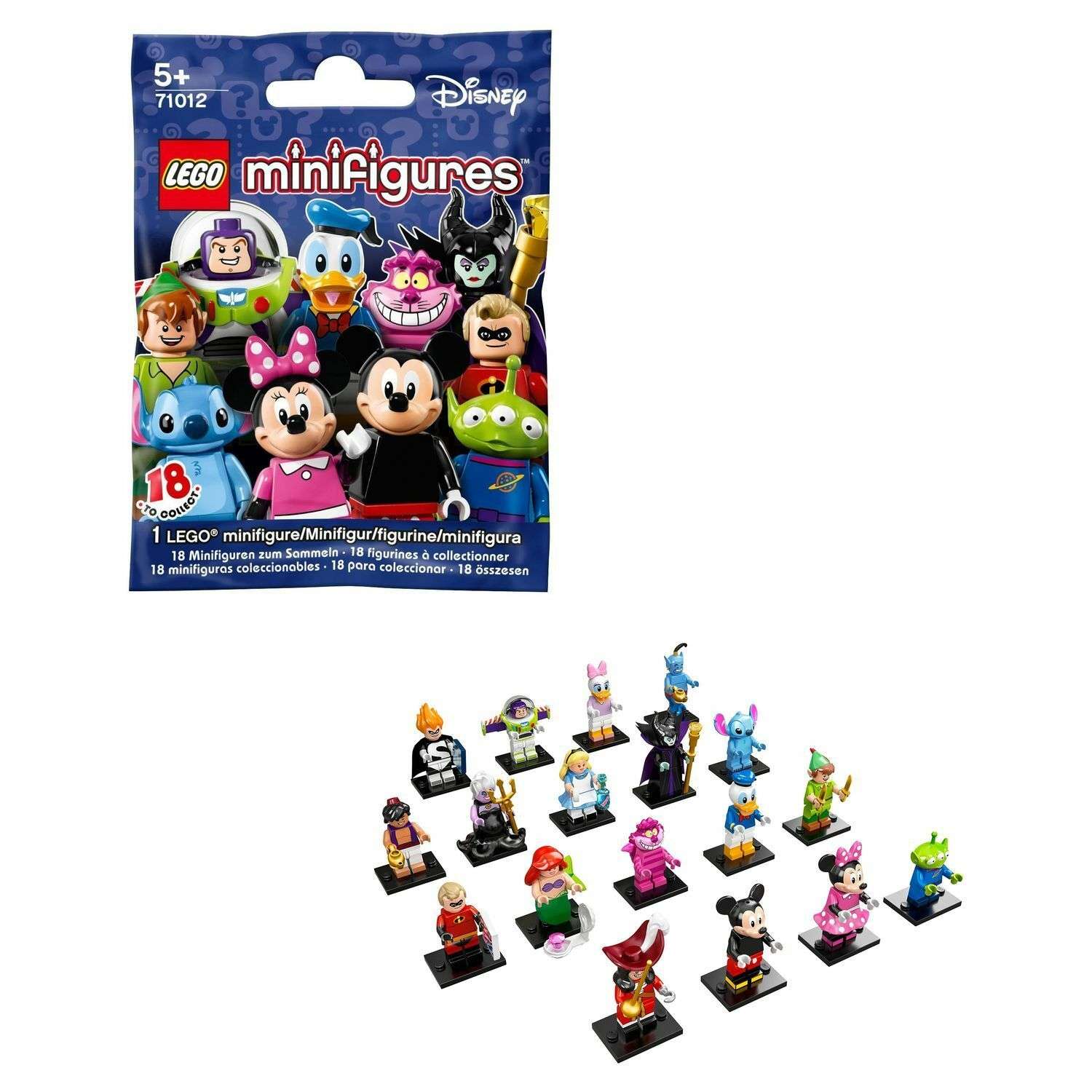 Конструктор LEGO Minifigures блочный - фото 1