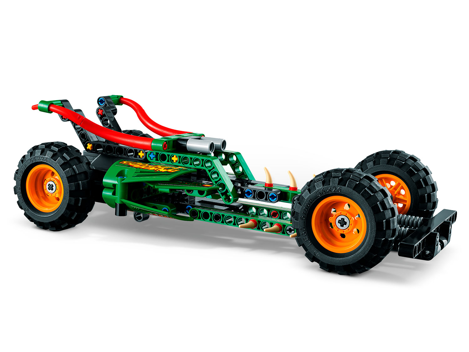 Конструктор LEGO Technic Внедорожник монстр-трак Дракон блочный - фото 4