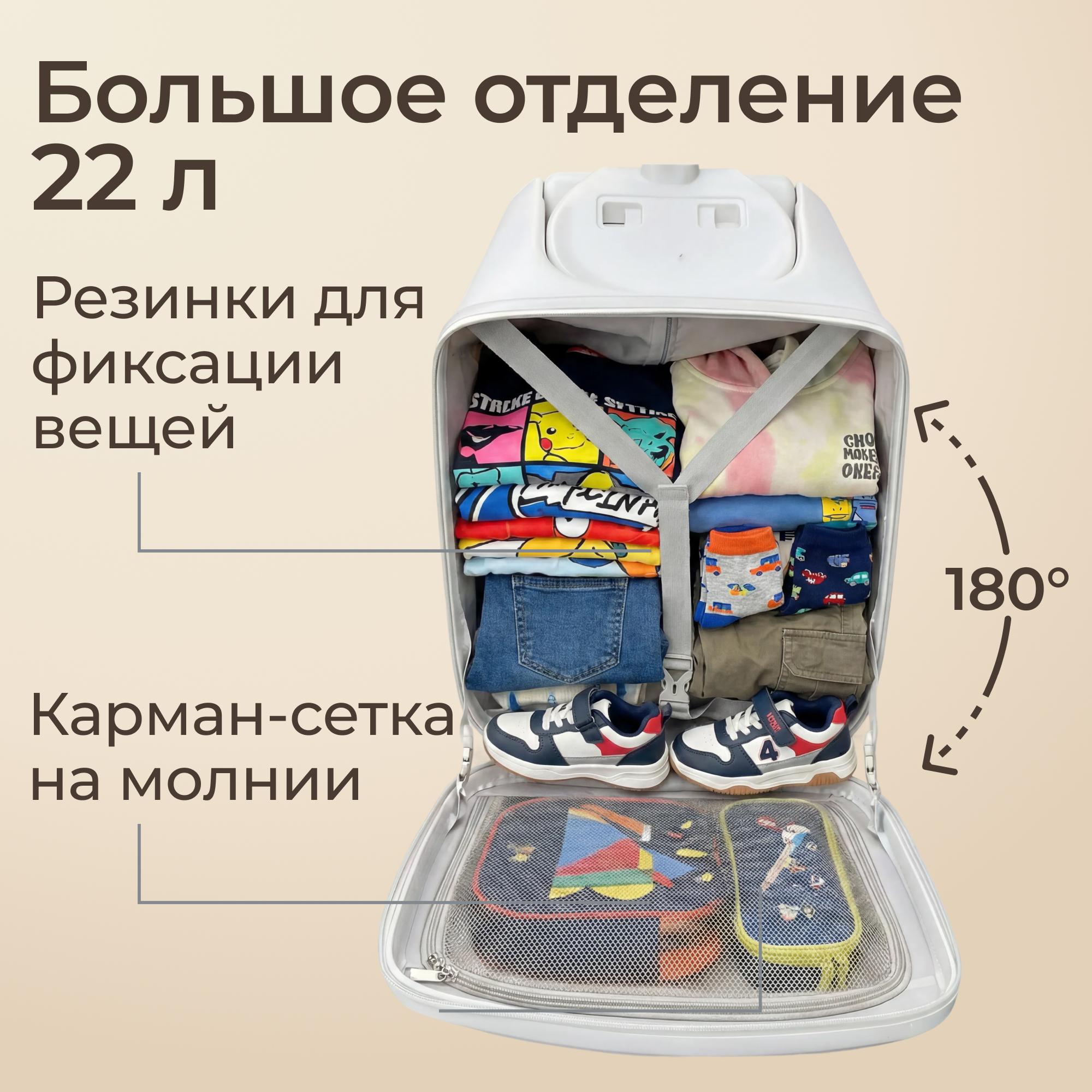 Чемодан UNIX Kids Каталка Stroller Classic - фото 9