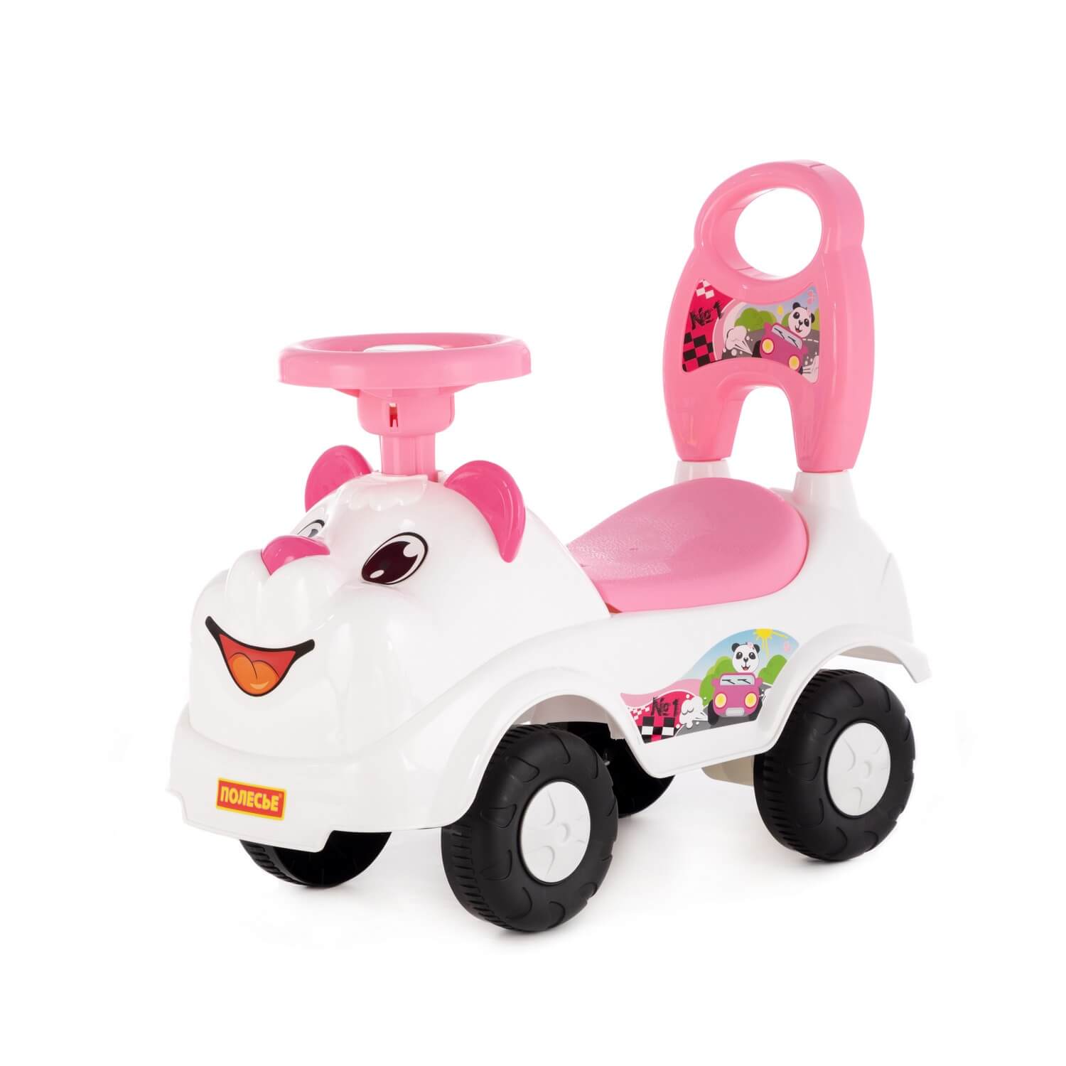 Пушкар Полесье каталка розовый - фото 1