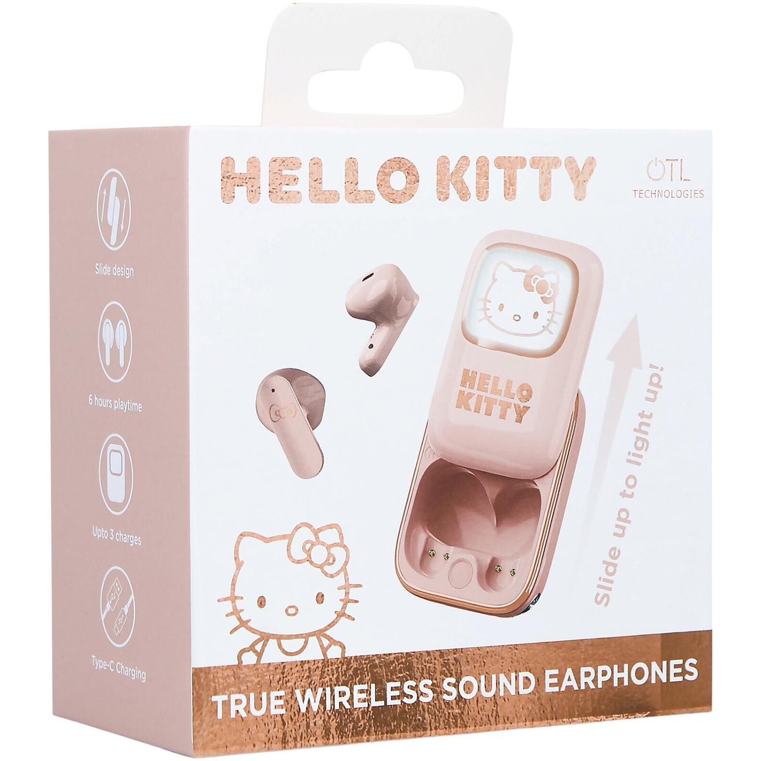 Наушники беспроводные OTL Technologies слайдер Hello Kitty - фото 13