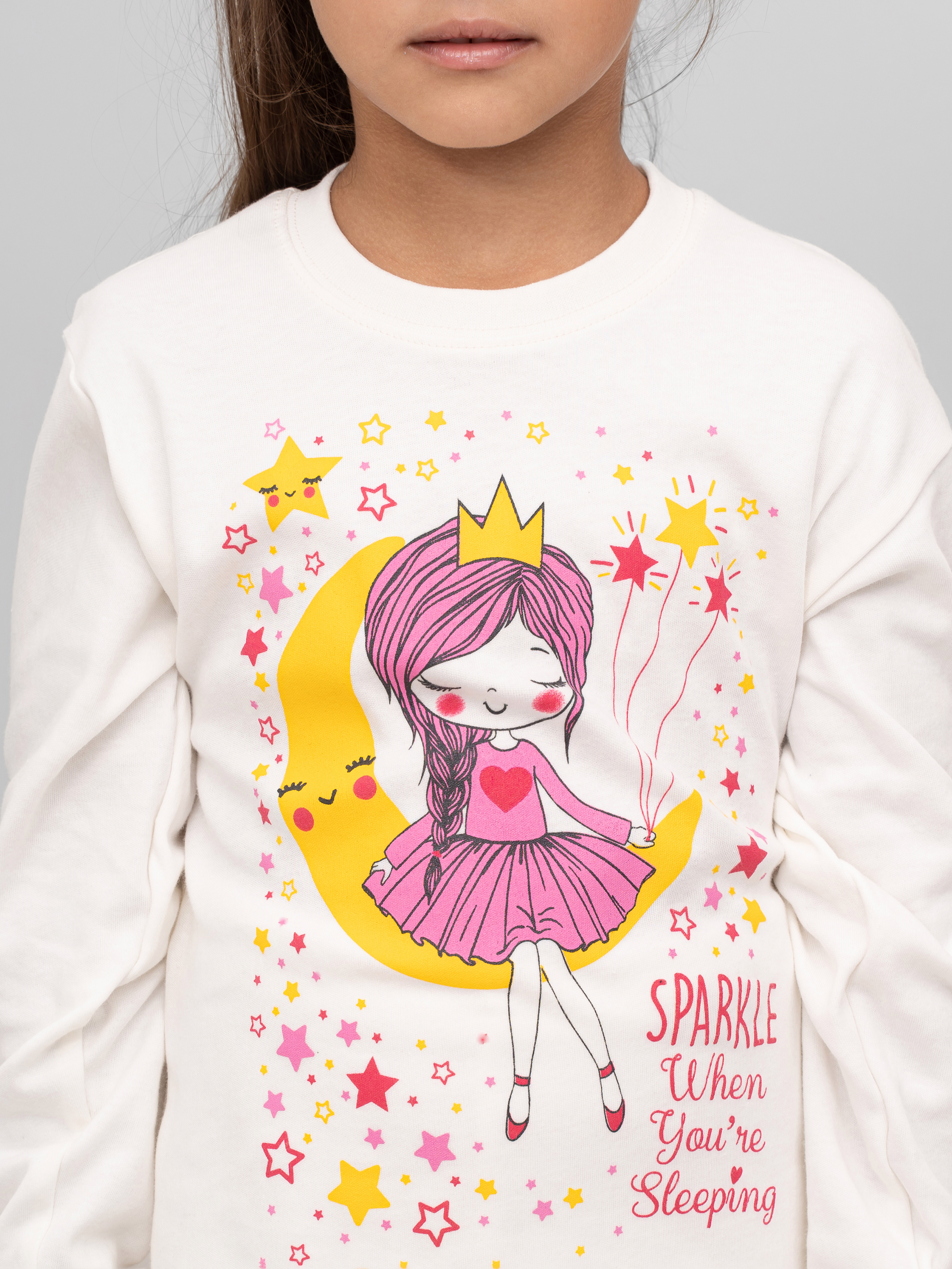 Пижама Утенок 800п молочный принцесса - фото 6