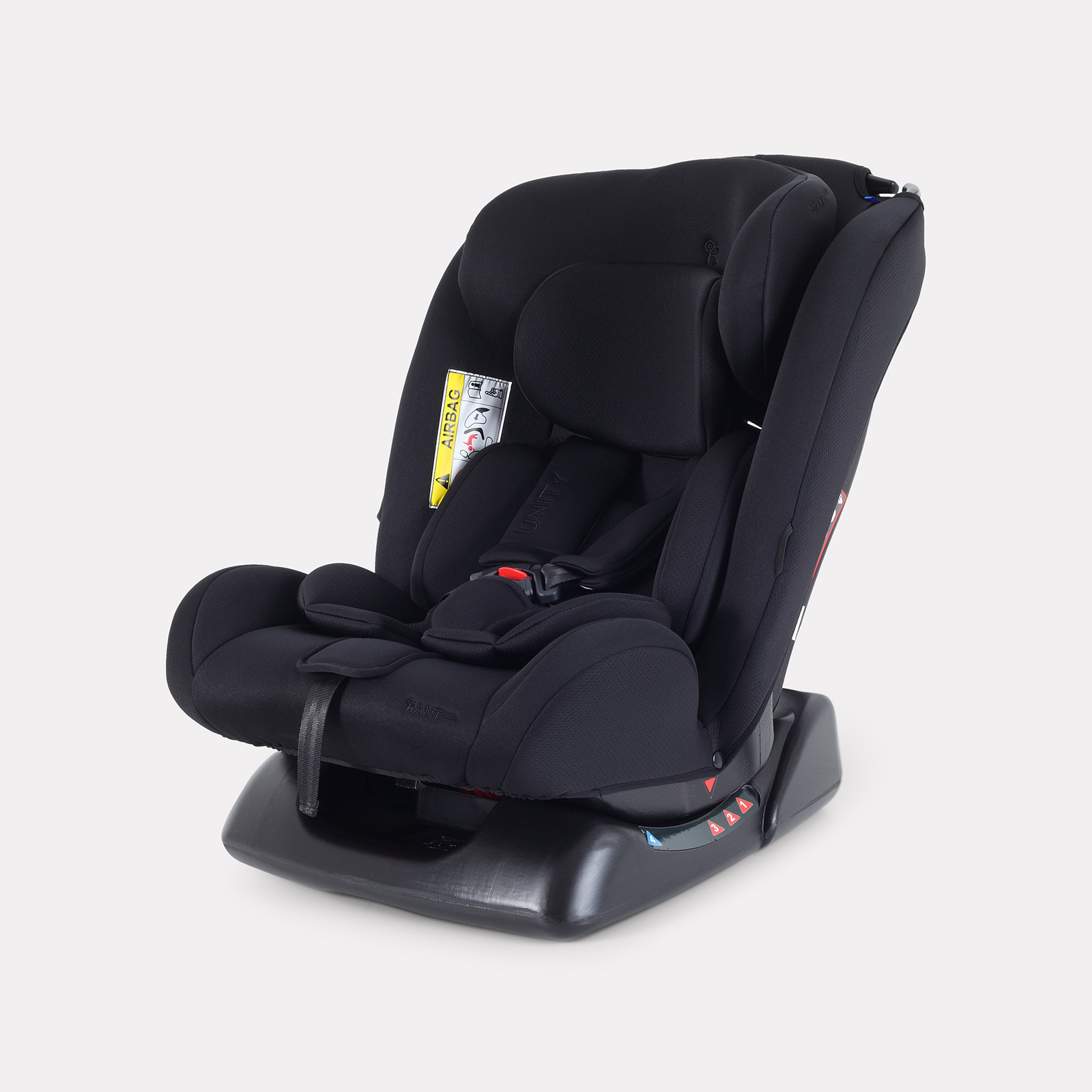 Автокресло Rant Basic Unity next 0+/1/2/3 (0-36 кг) черный - фото 1