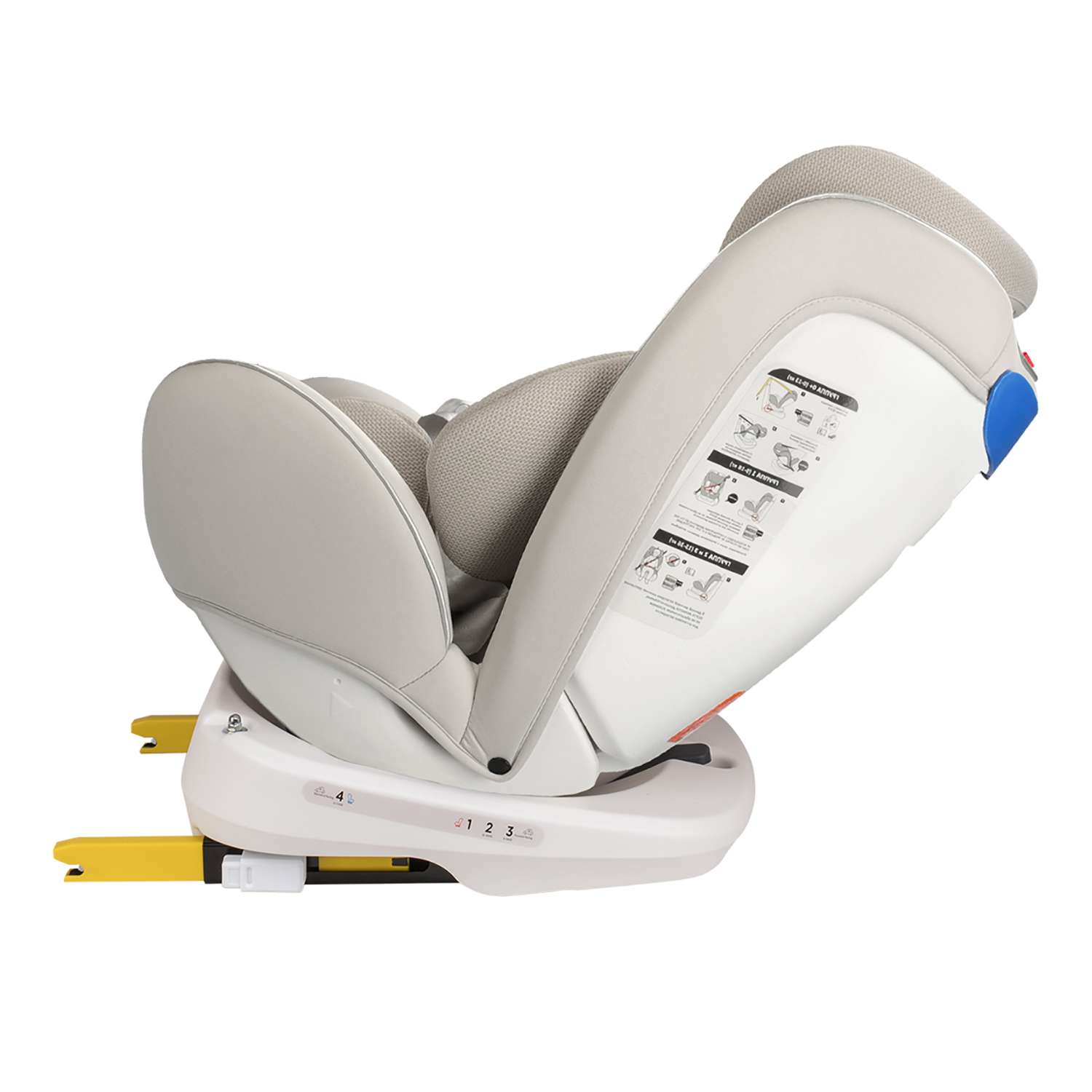 Автокресло Happy Baby Isofix 0+/1/2/3 (0-36 кг) - фото 10