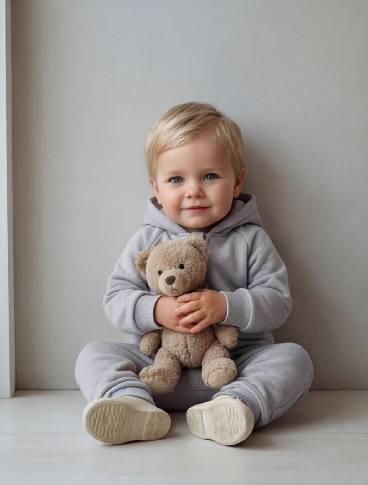 Комбинезон Stylish Baby Комб-02 серый - фото 1