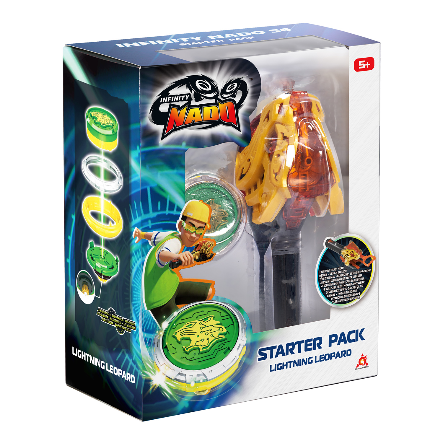 Игровой набор Infinity Nado LightLeopard ЭпикЛончерСтартер - фото 3