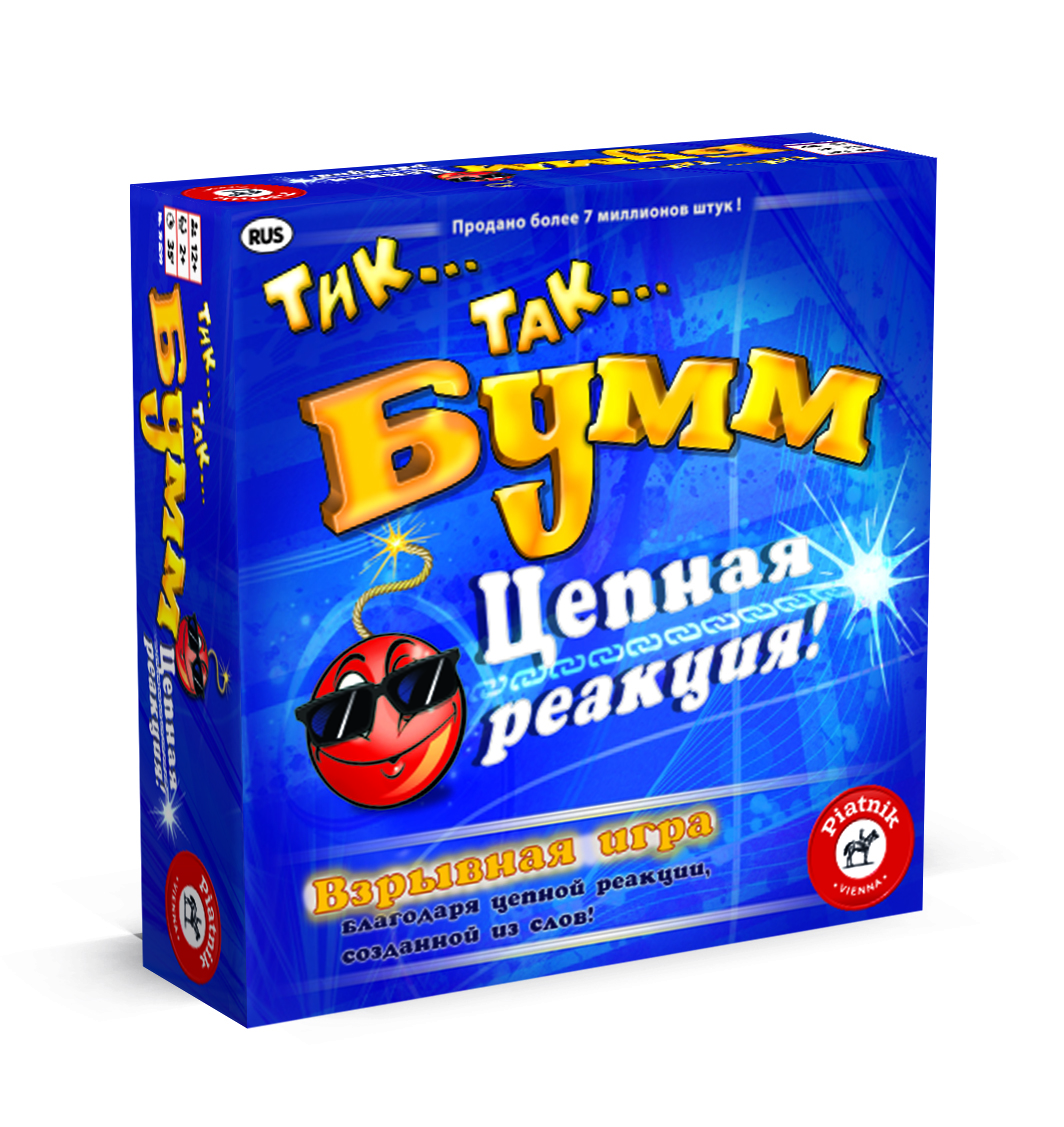 Настольная игра Piatnik Тик Так Бумм цепная реакция - фото 11