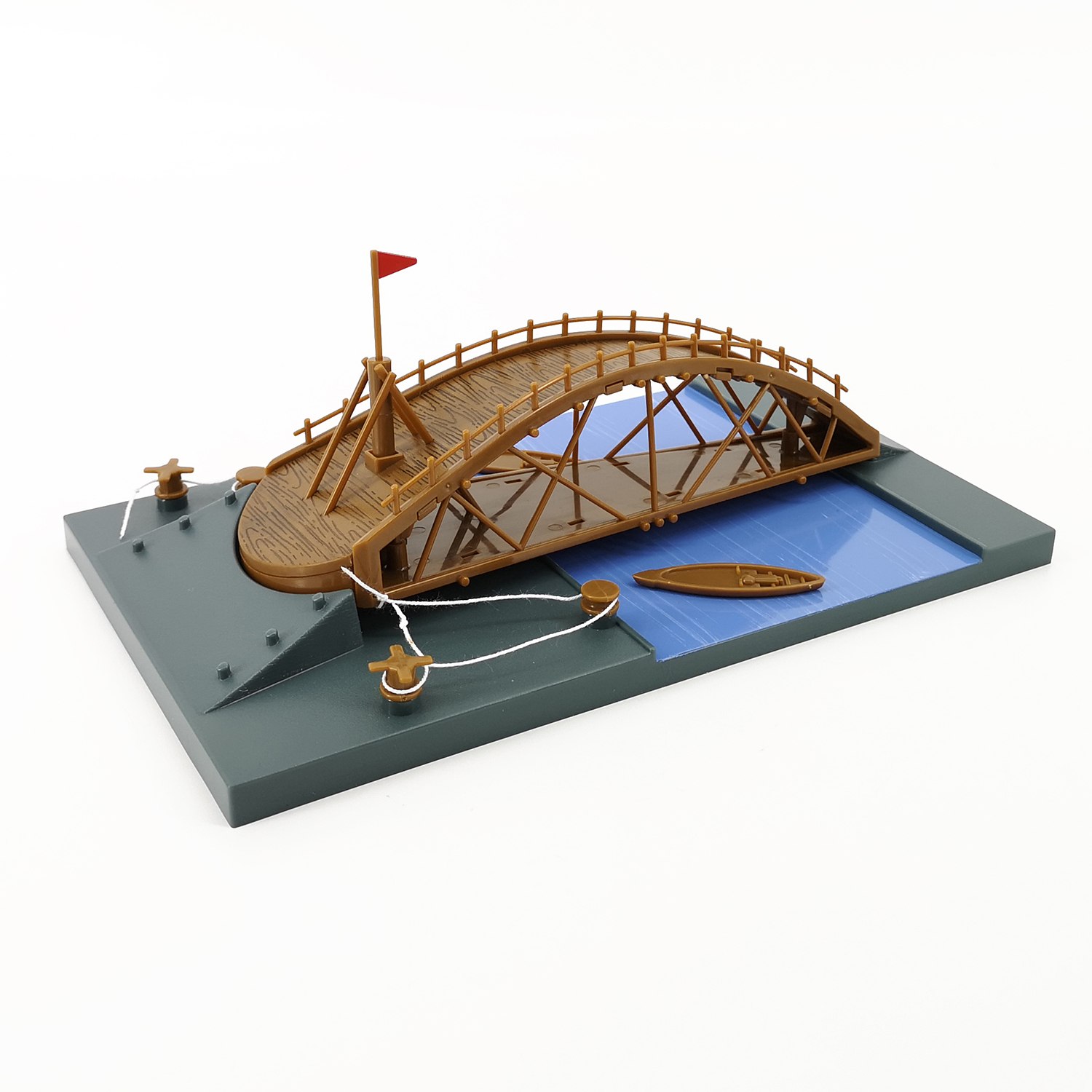 Конструктор EDU-TOYS Переносной мост блочный - фото 2